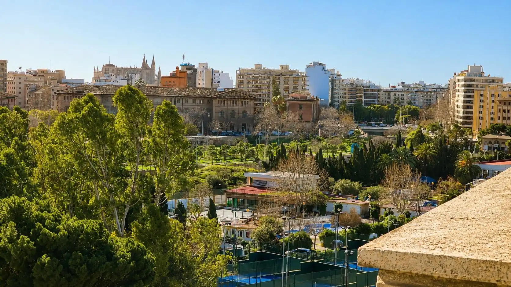 Vista exterior de Ático en venta en  Palma de Mallorca con Aire acondicionado, Calefacción y Terraza