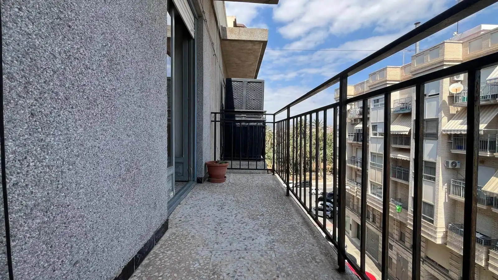 Balcony of Flat for sale in Elche / Elx  with Air Conditioner, Heating and Balcony