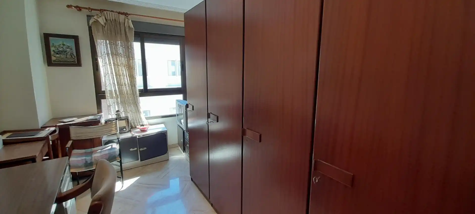 Schlafzimmer von Wohnung zur Miete in Elche / Elx mit Klimaanlage, Möbliert und Balkon
