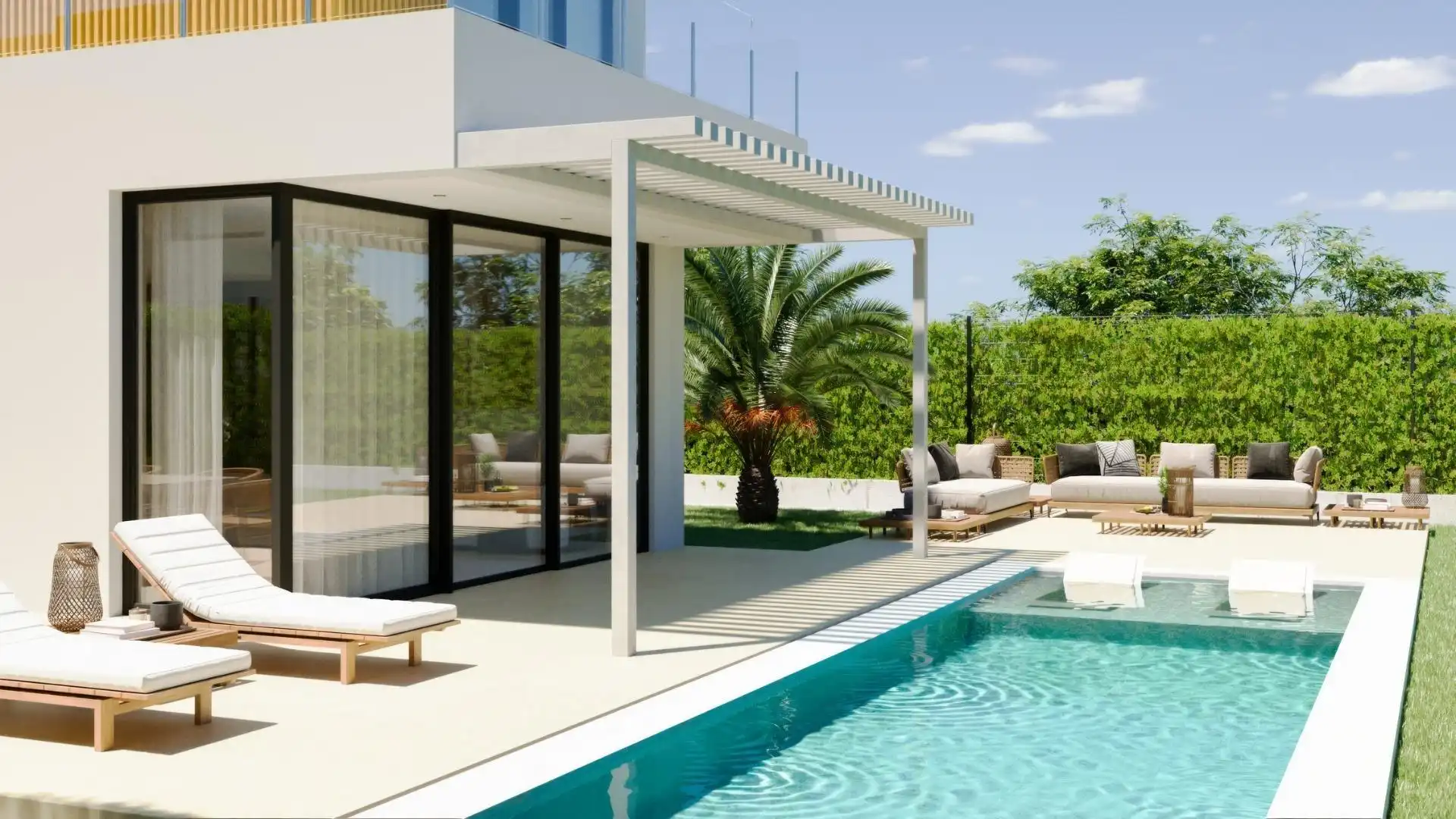 Villa mit Pool zum Verkauf in Golf Bahía