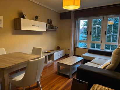 Living room of Duplex for sale in Ferrol  with Heating, Parquet flooring and Storage room