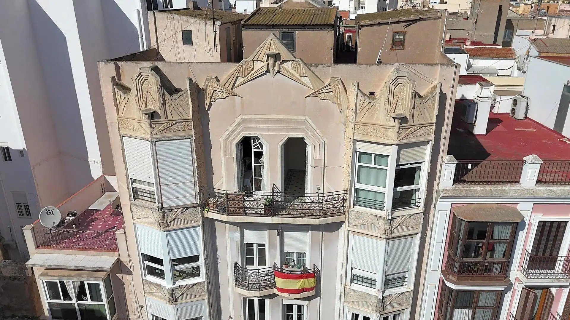 Vista exterior de Pis en venda en Cartagena amb Balcó