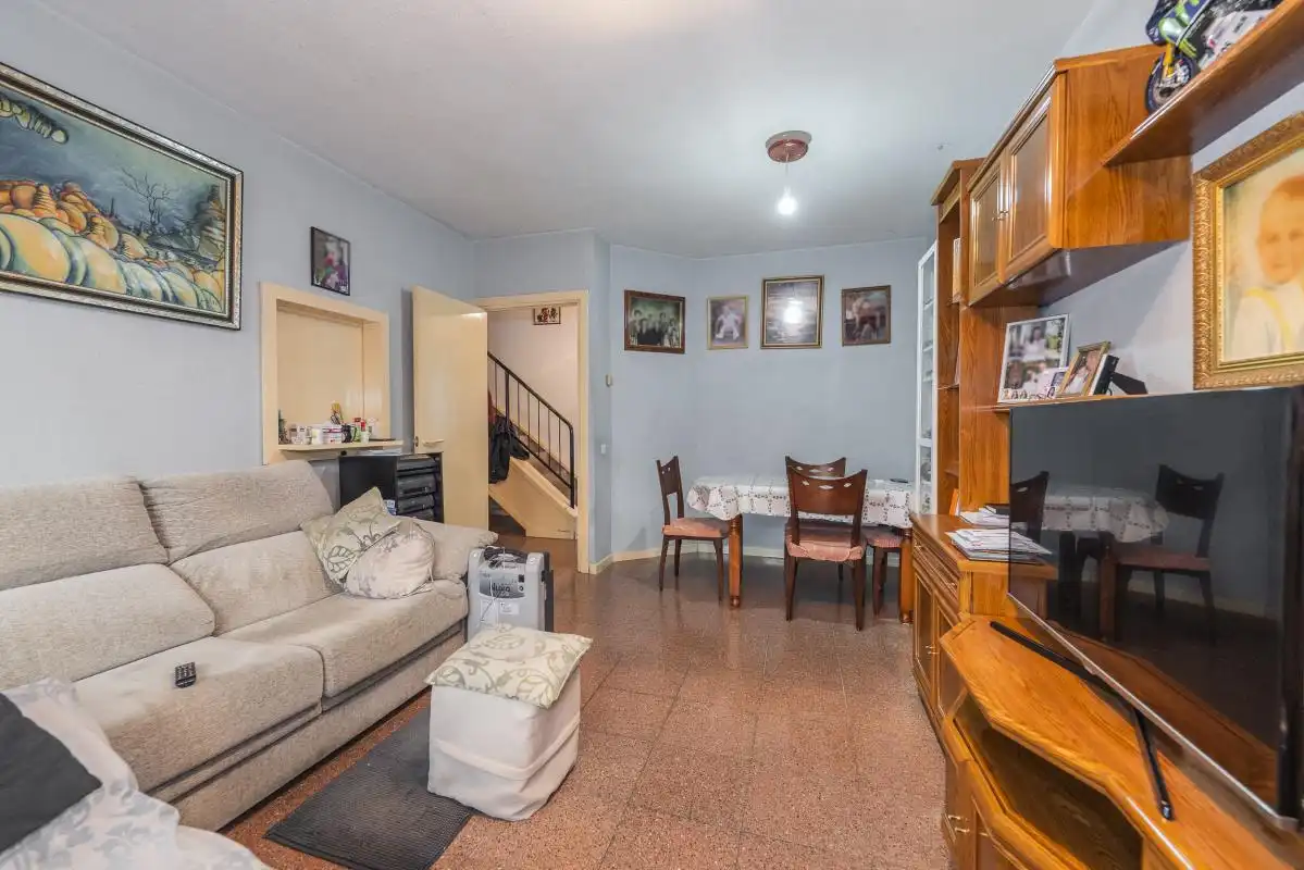 Living room of Duplexes for sale in Madrid  with Heating, Private garden and Terrace