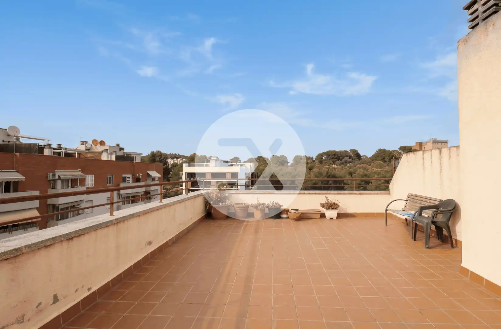 Terrace of Flat for sale in Castelldefels  with Heating, Parquet flooring and Terrace