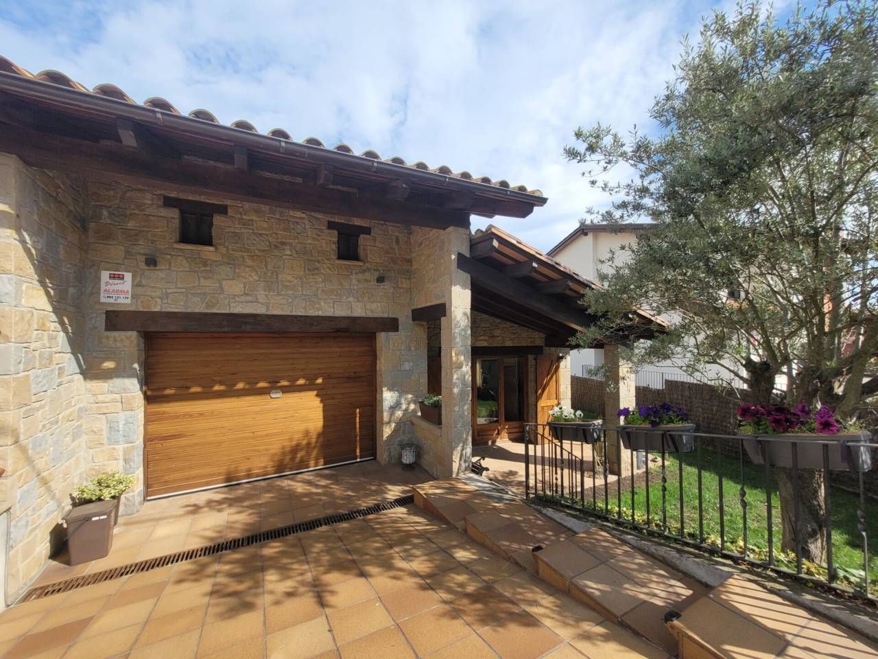 Exterior view of Single-family semi-detached for sale in Collsuspina  with Heating, Private garden and Terrace