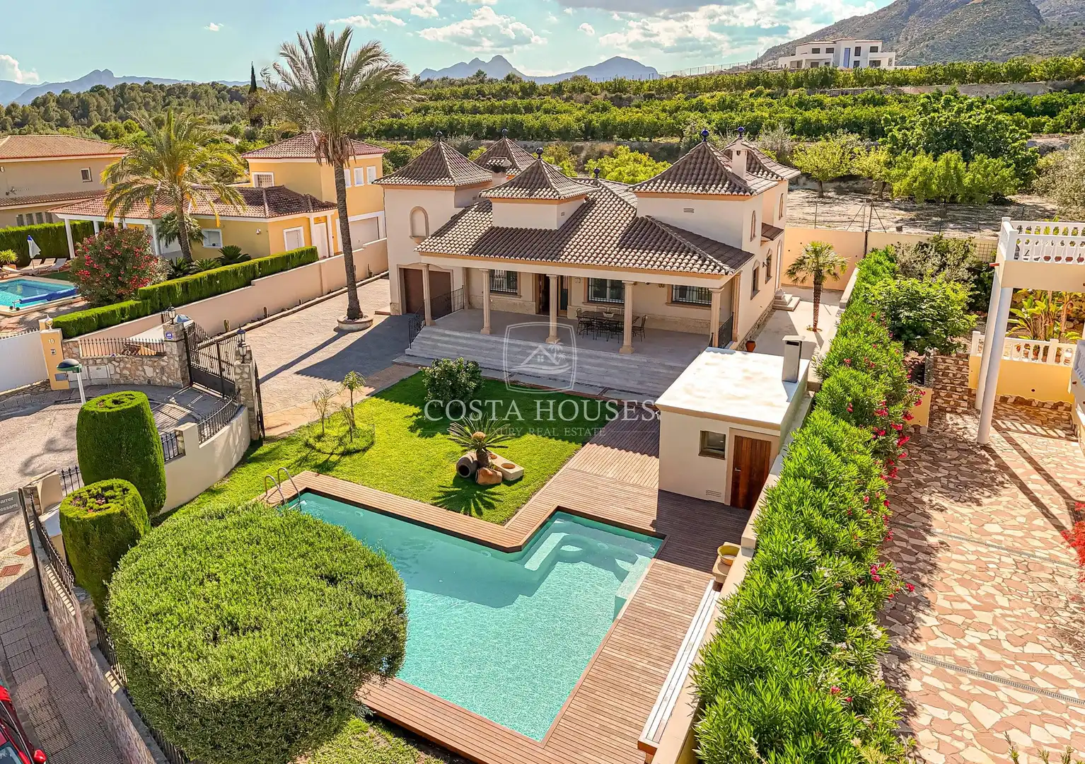 Exterior view of Houses for sale in Beniarbeig  with Air Conditioner, Heating and Private garden