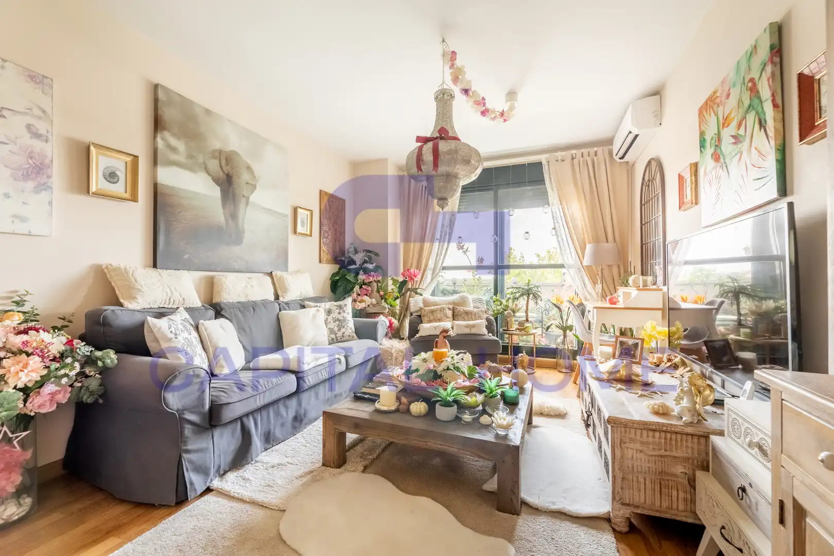 Sala de estar de Dúplex en venta en Navalcarnero con Aire acondicionado, Calefacción y Trastero