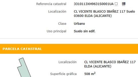 Foto 2 de Residencial en venda a Calle Vicente Blasco Ibáñez, 117, Fraternidad, Elda