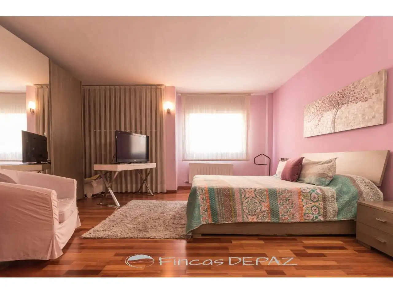 Bedroom of Flat for sale in Castelldefels  with Air Conditioner, Heating and Parquet flooring