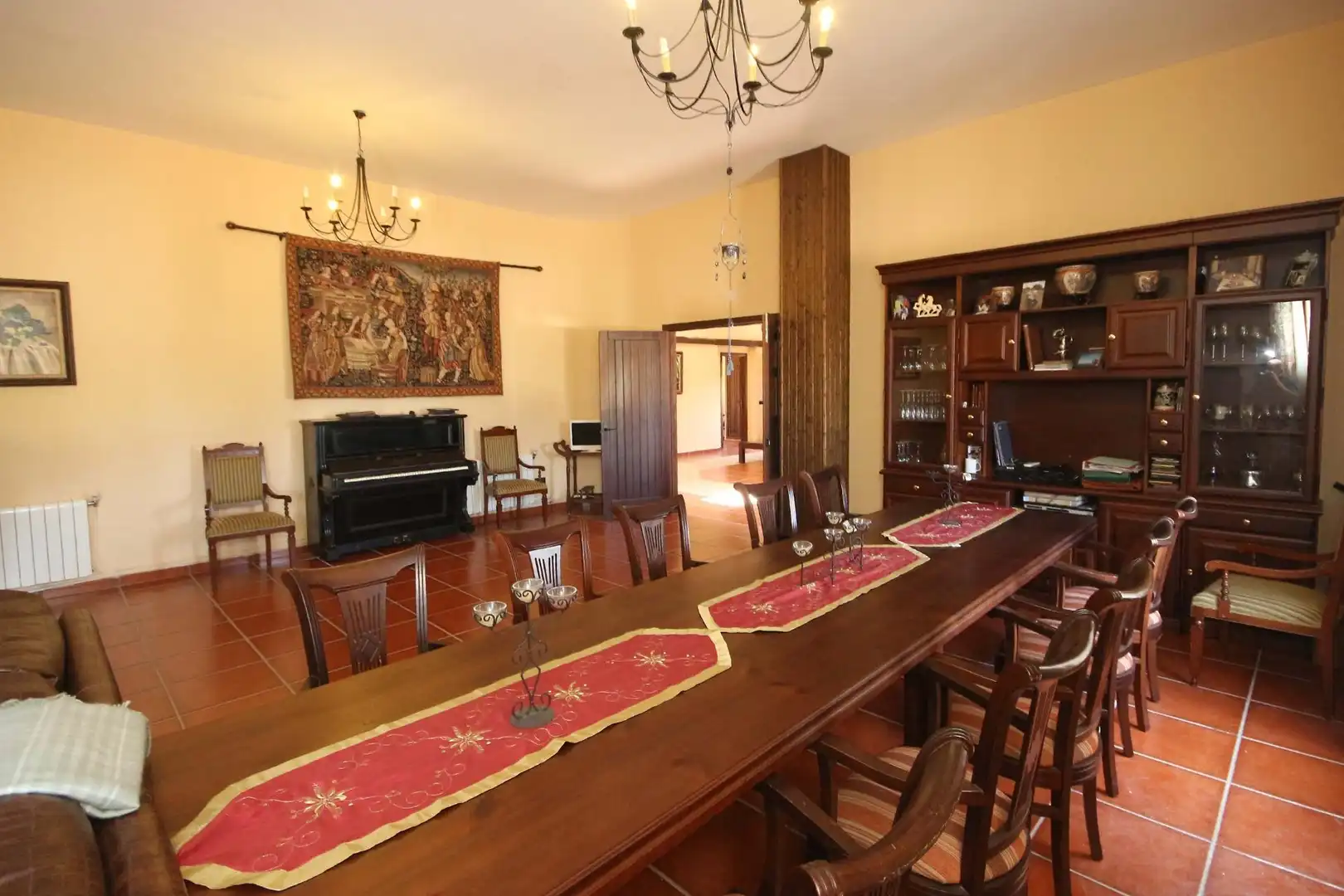 Comedor de Finca rústica en venta en Alcuéscar con Aire acondicionado
