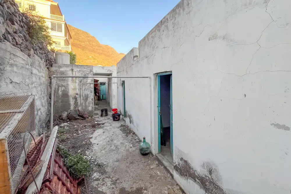 Vista exterior de Casa o chalet en venta en Valle Gran Rey