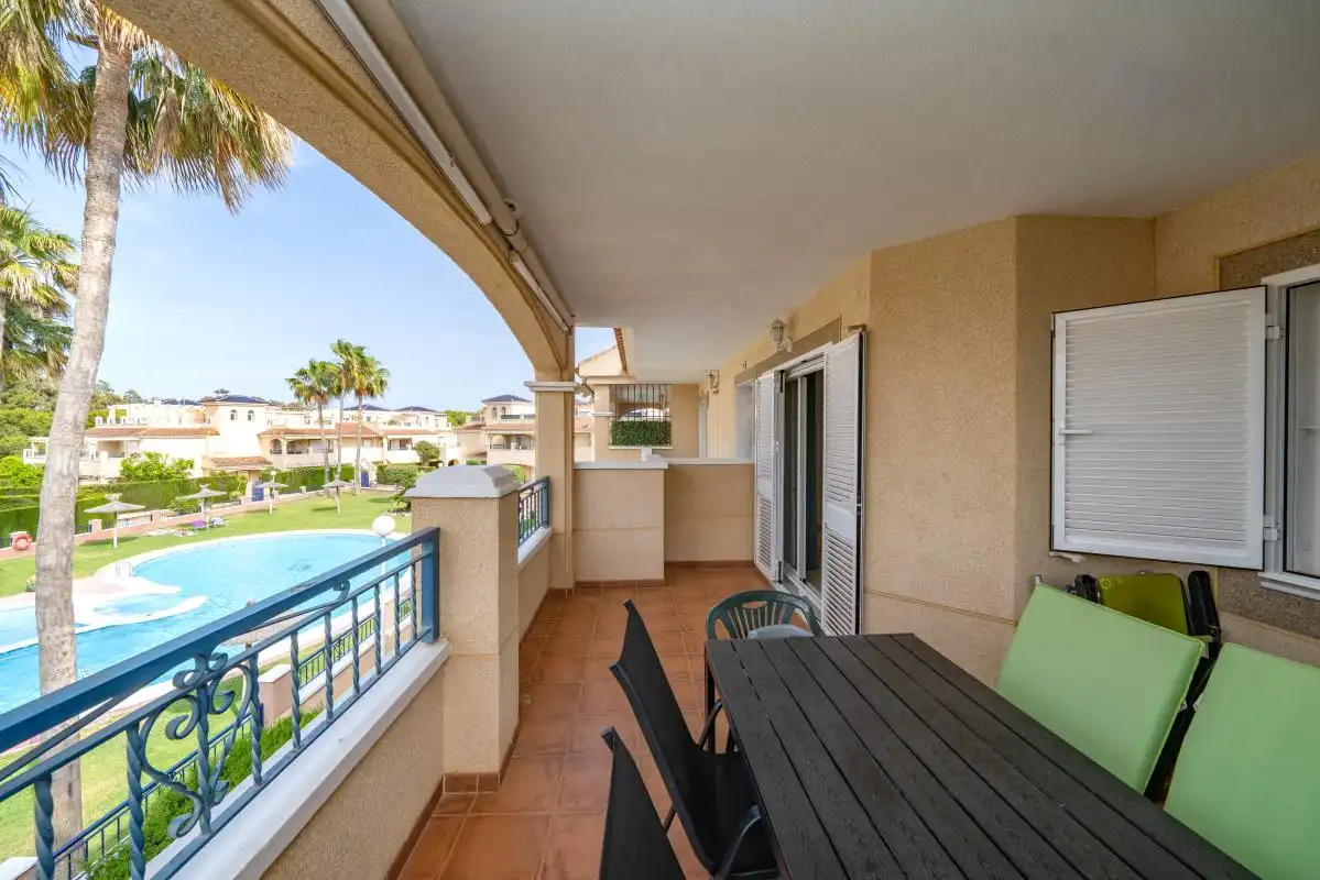 Terrace of Duplexes for sale in Pilar de la Horadada  with Air Conditioner, Heating and Private garden