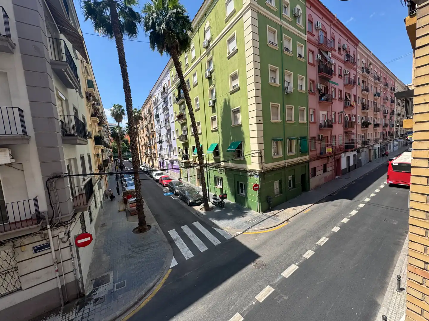 Vista exterior de Pis de lloguer en Valencia amb Aire condicionat i Terrassa