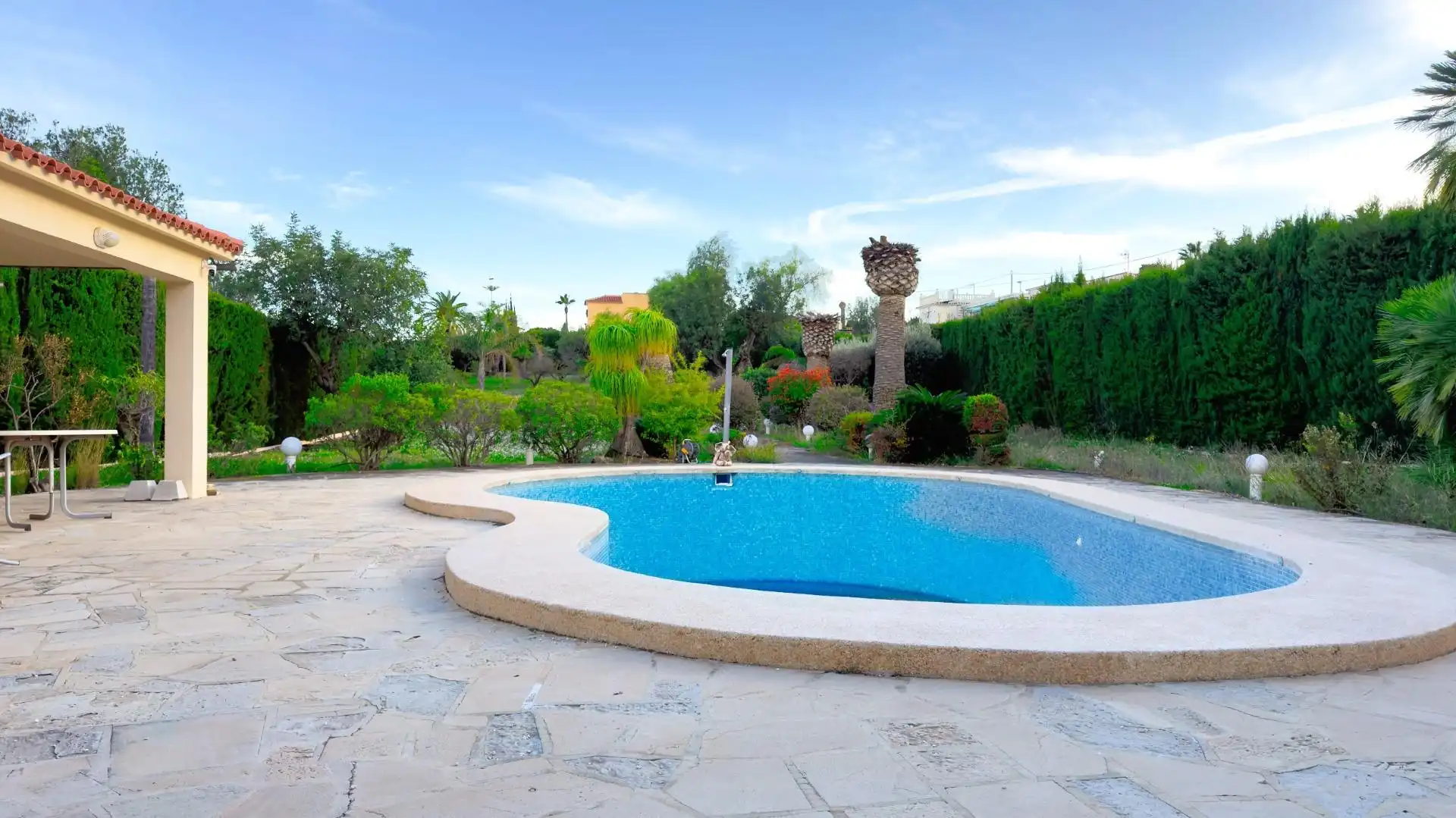 Piscina de Casa o chalet en venta en La Nucia con Aire acondicionado, Jardín privado y Terraza