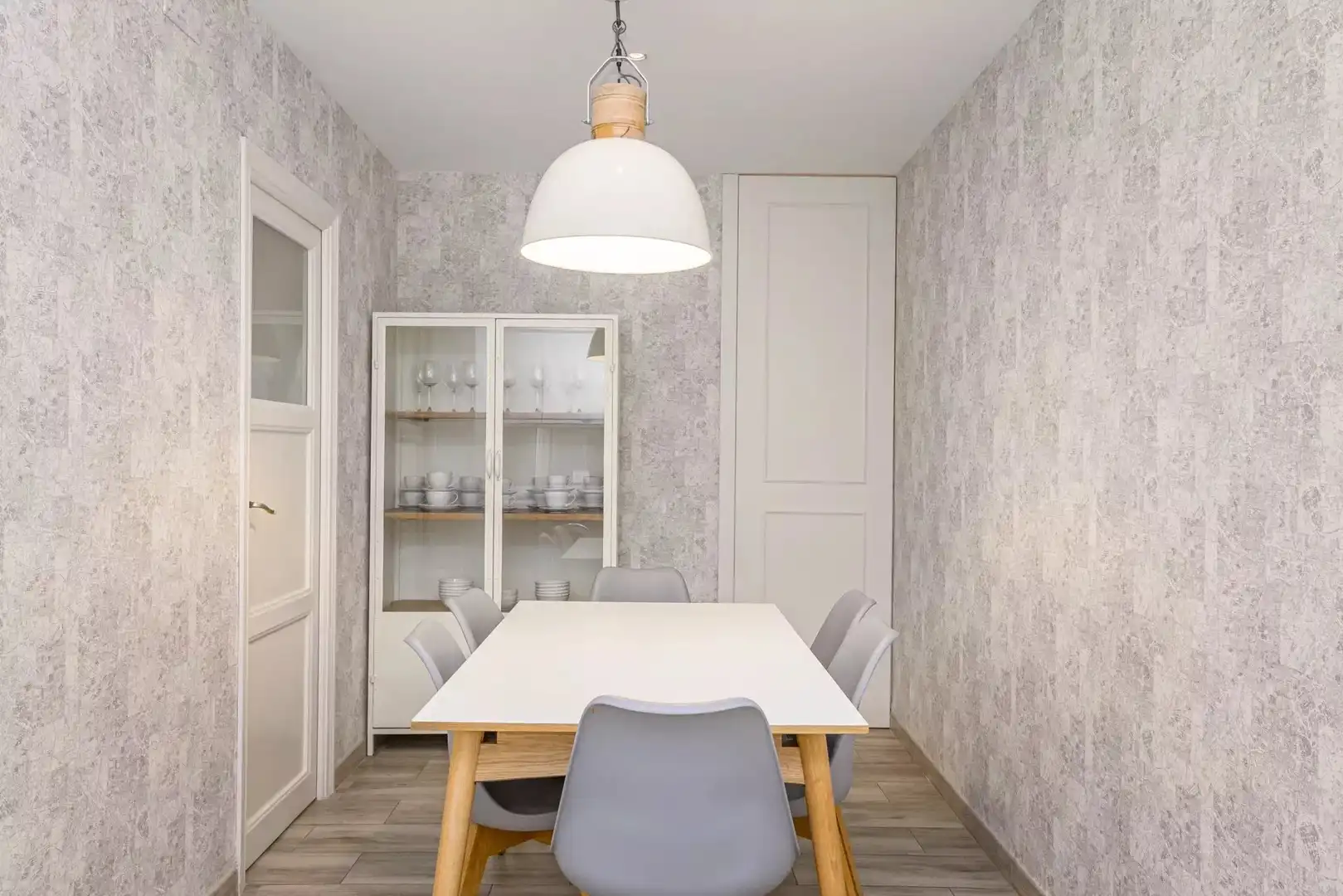 Dining room of Flat for rent in Madrid  with Air Conditioner, Heating and Terrace