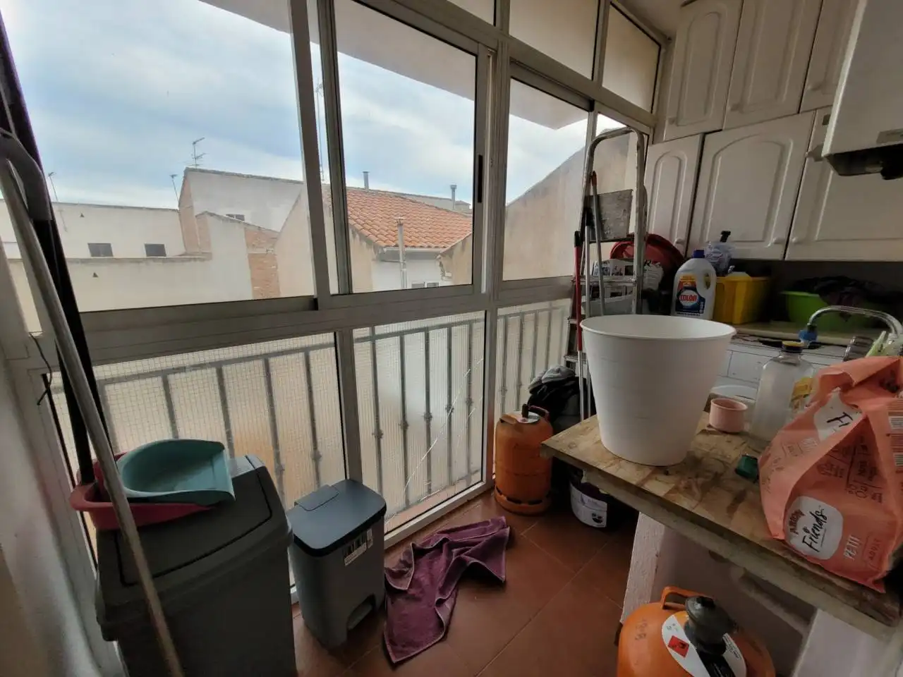 Terraza de Ático en venta en Baza con Calefacción, Terraza y Amueblado