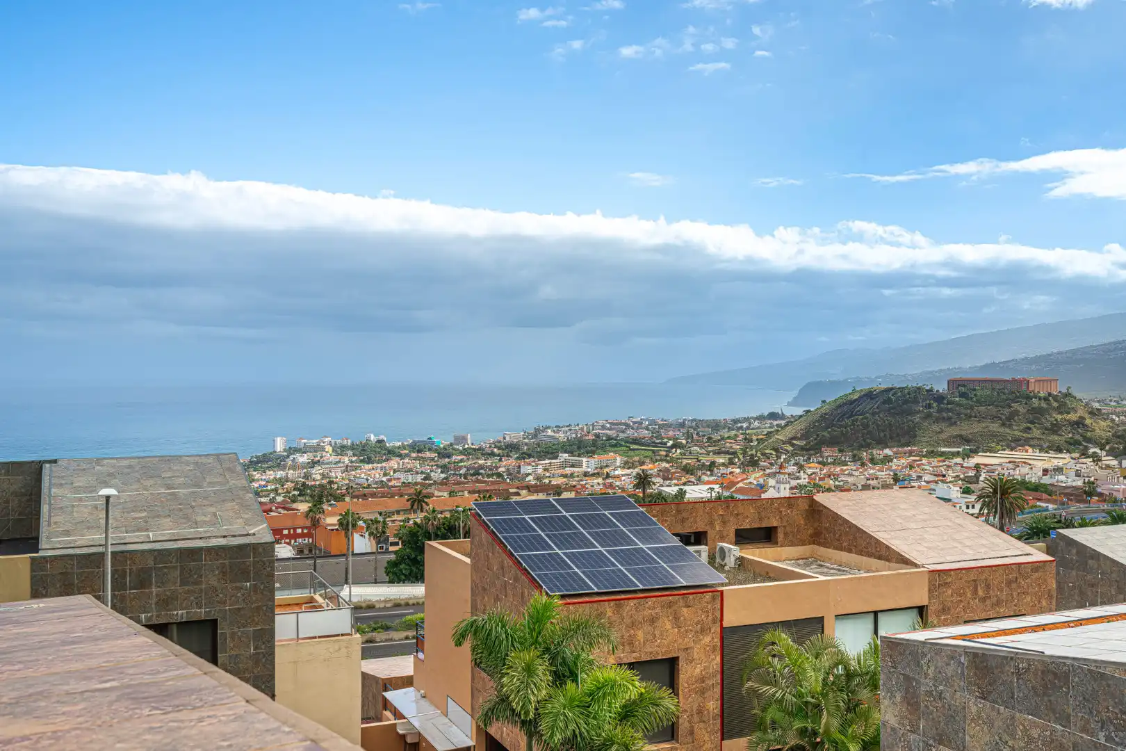 Exterior view of Detached homes for sale in Los Realejos  with Parquet flooring, Terrace and Storage room