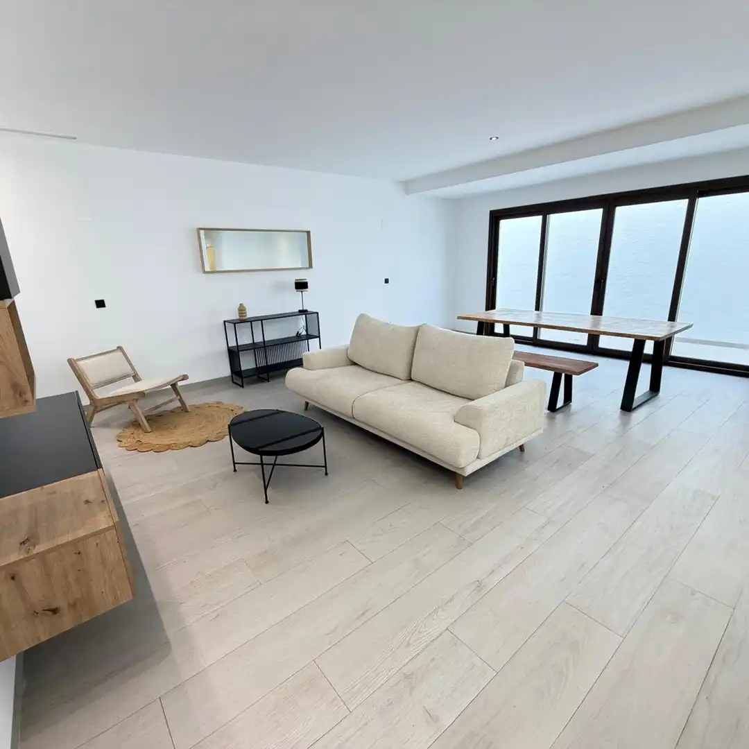 Sala de estar de Casa o chalet en venta en Alcosser con Aire acondicionado, Piscina y Amueblado