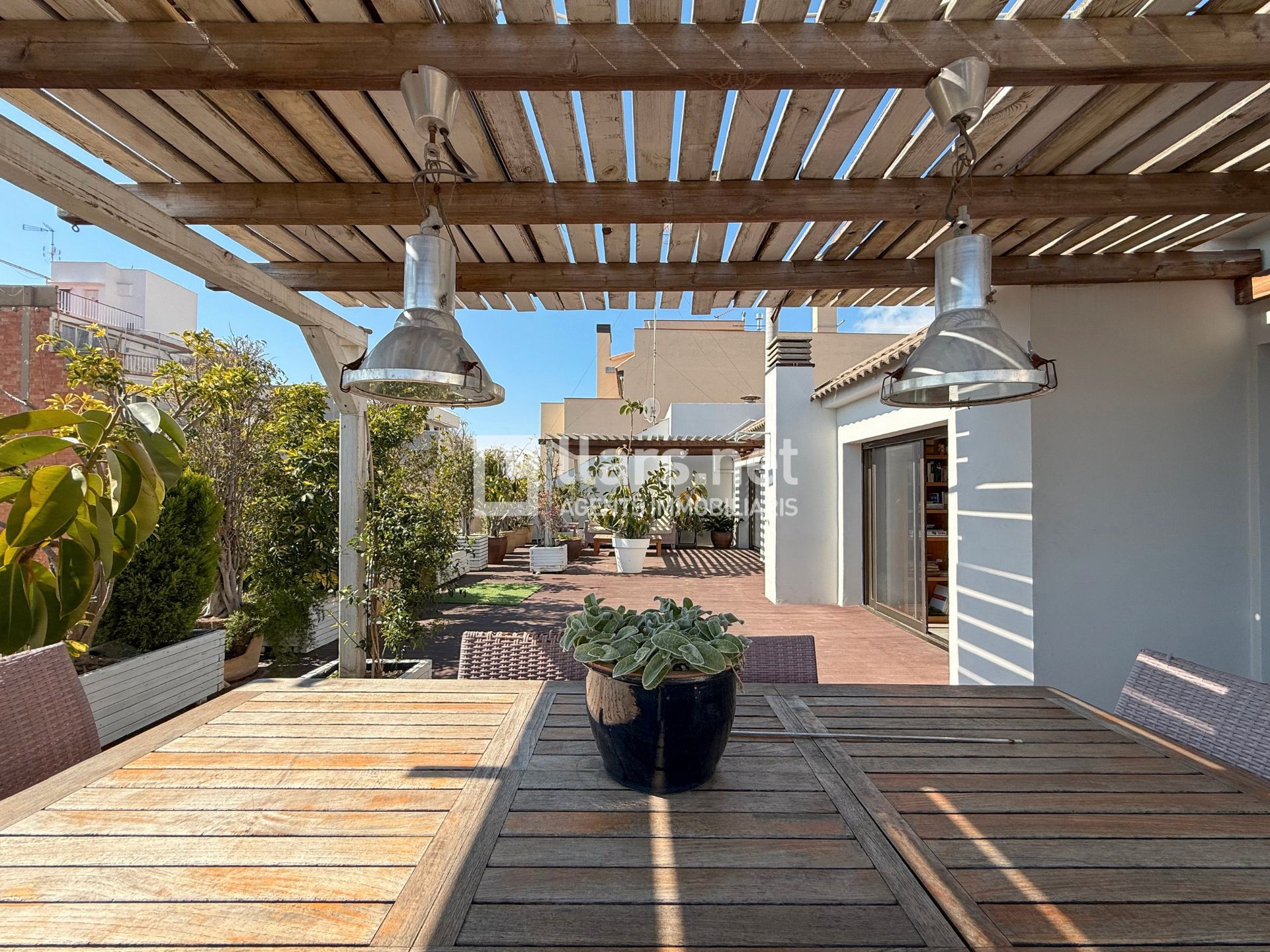 Terrace of Attic for sale in Vilanova i la Geltrú  with Air Conditioner, Heating and Parquet flooring