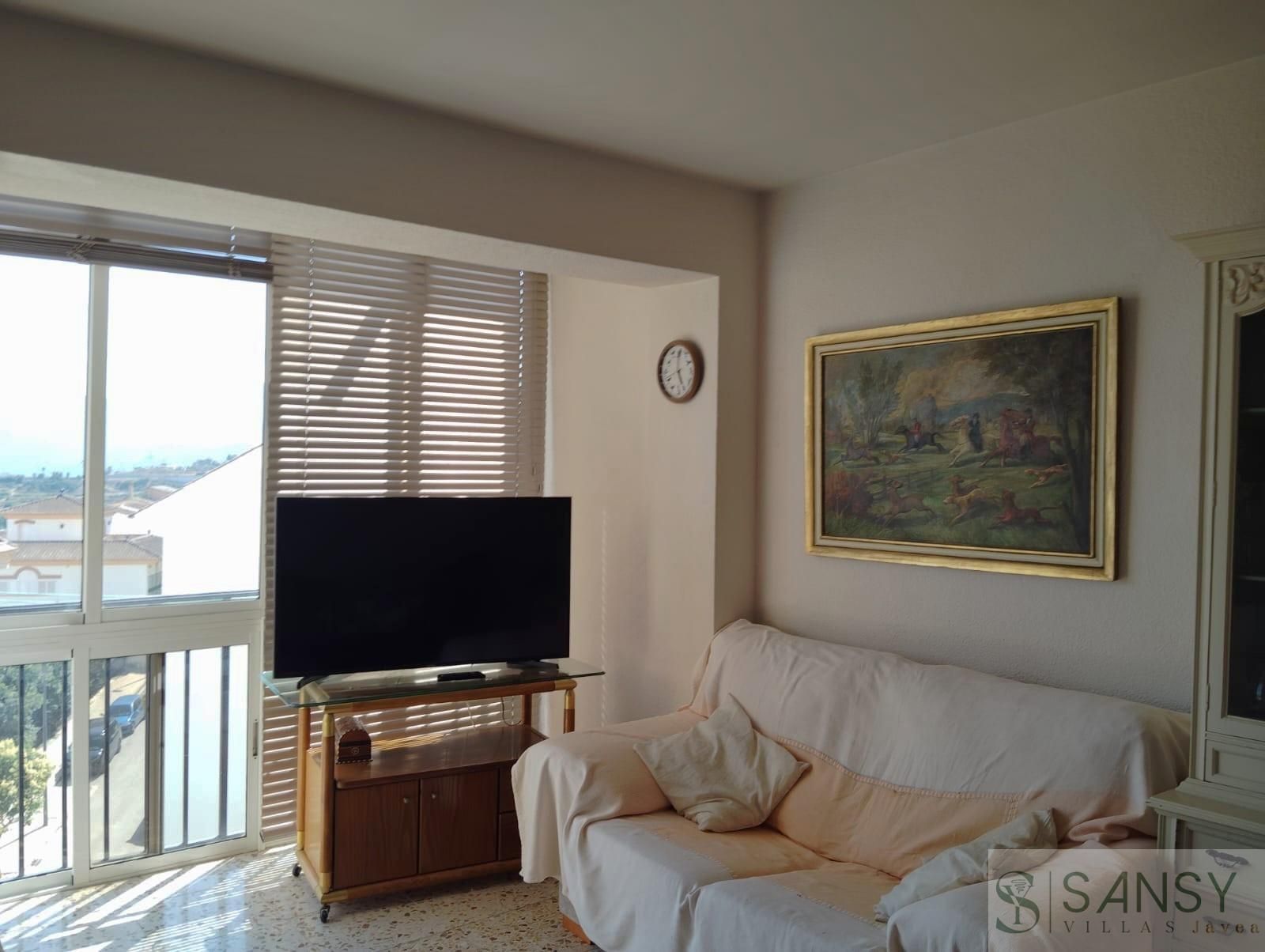 Living room of Apartment for sale in Benissa  with Air Conditioner, Heating and Furnished