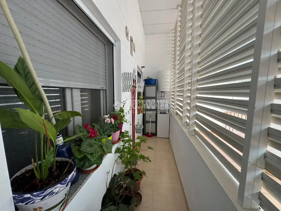 Terrasse von Wohnung zum Verkauf in Villafranca de los Barros mit Klimaanlage, Heizung und Terrasse