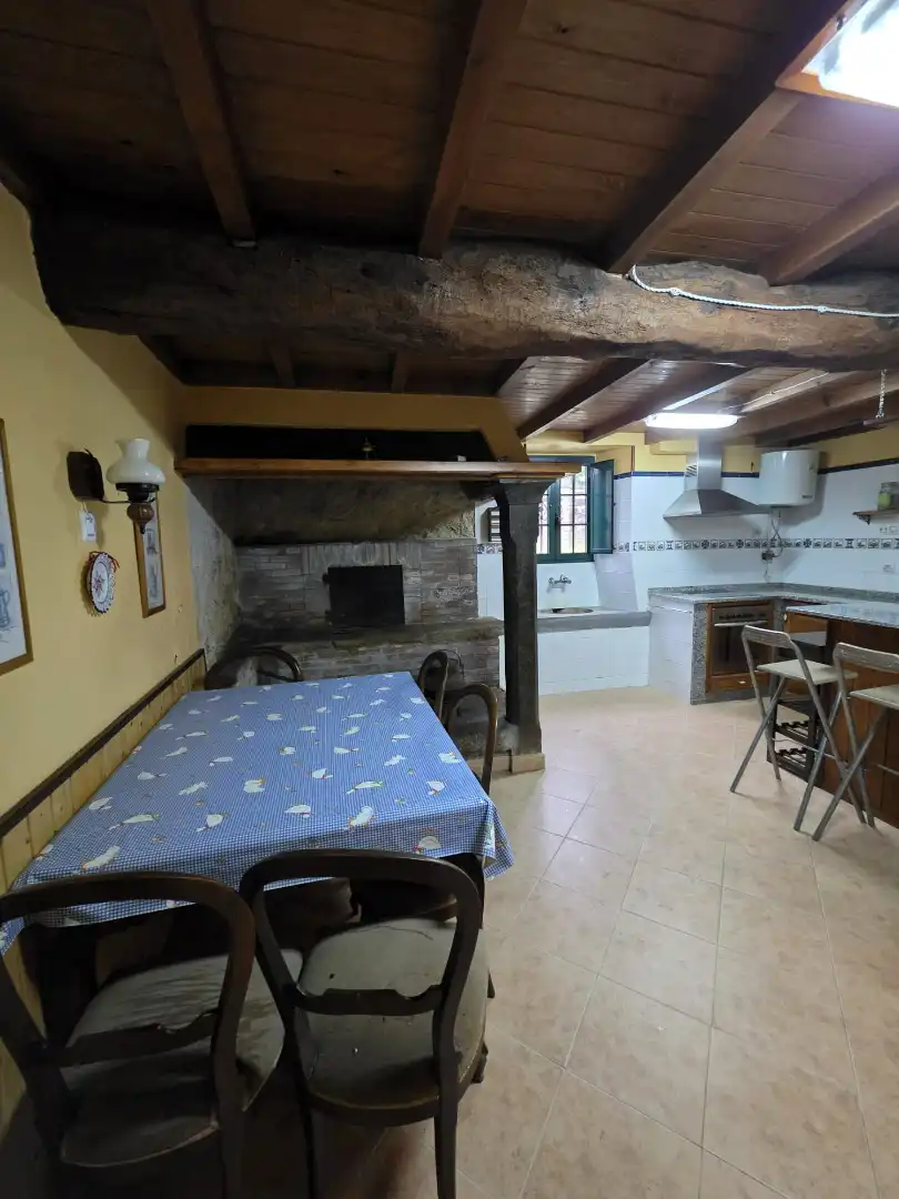 Cocina de Casa adosada en venta en Narón con Calefacción, Jardín privado y Amueblado