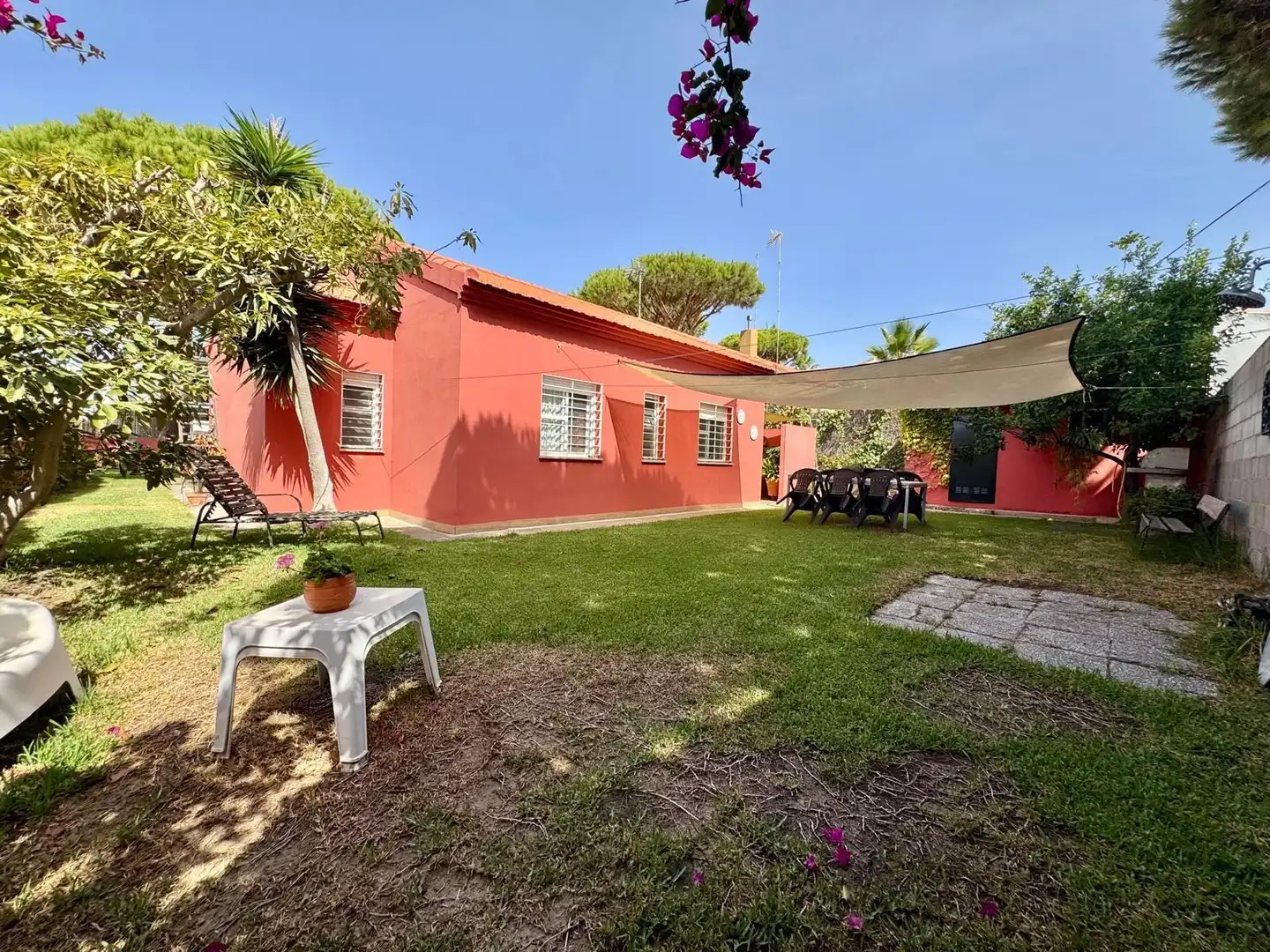 Garden of Houses for sale in Mazagón  with Private garden, Terrace and Storage room