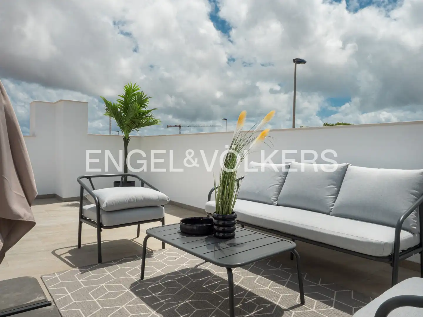 Terraza de Casa o chalet en venta en San Pedro del Pinatar con Aire acondicionado, Calefacción y Jardín privado