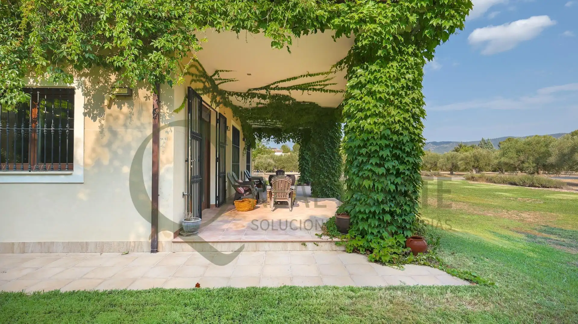 Terraza de Casa o chalet en venta en Beneixama con Aire acondicionado, Jardín privado y Trastero