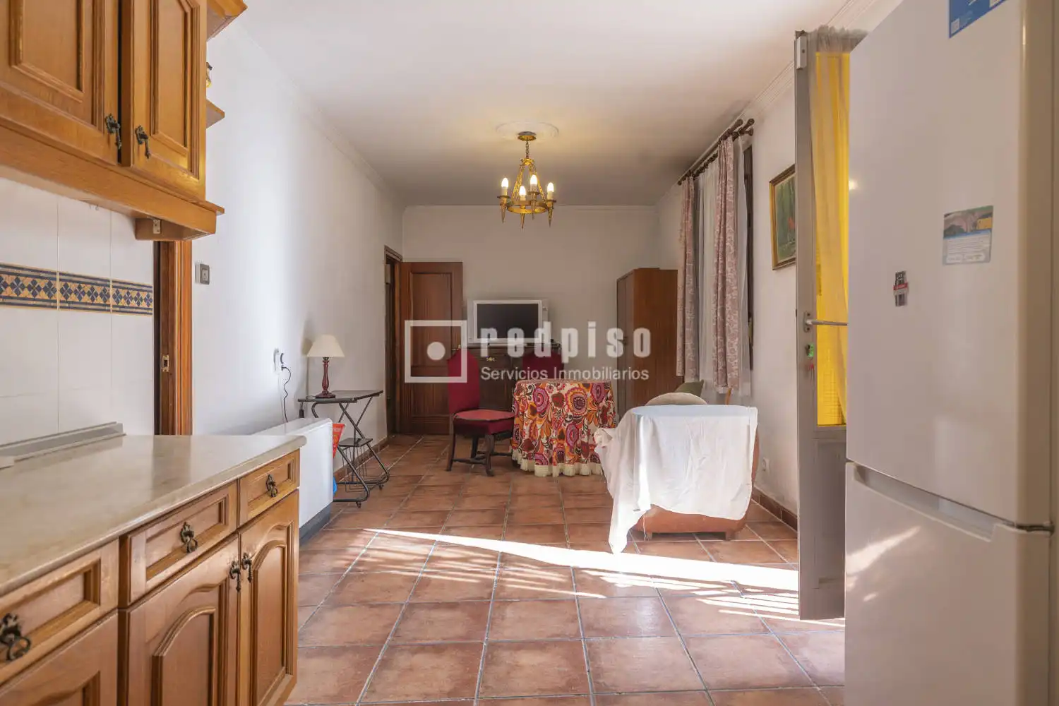 Sala de estar de Casa o chalet en venta en Noblejas con Calefacción, Jardín privado y Trastero