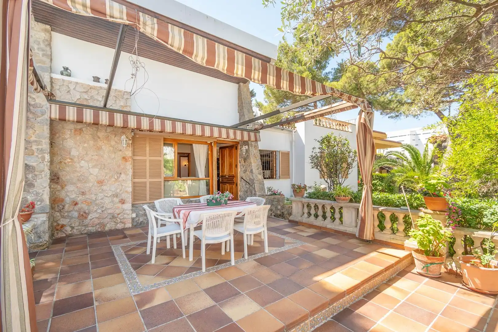 Jardí de Casa o xalet en venda en  Palma de Mallorca amb Aire condicionat, Jardí privat i Terrassa