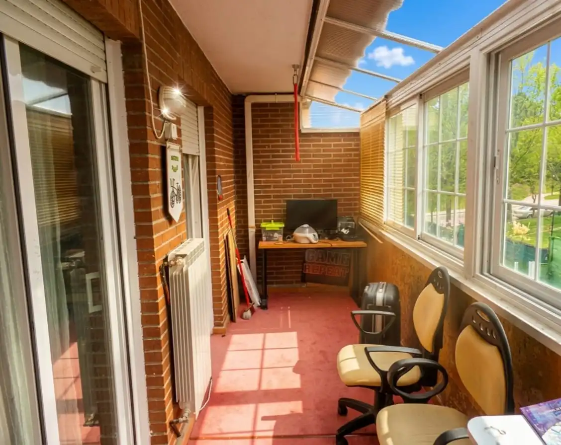 Terraza de Casa adosada en venta en Algete con Aire acondicionado, Calefacción y Jardín privado