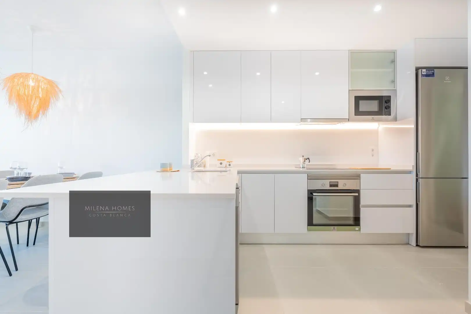 Cuina de Apartament en venda en Orihuela amb Aire condicionat, Calefacció i Jardí privat