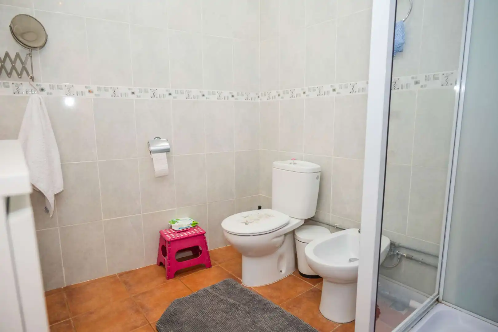 Baño de Casa o chalet en venta en Huércal-Overa con Aire acondicionado, Jardín privado y Terraza