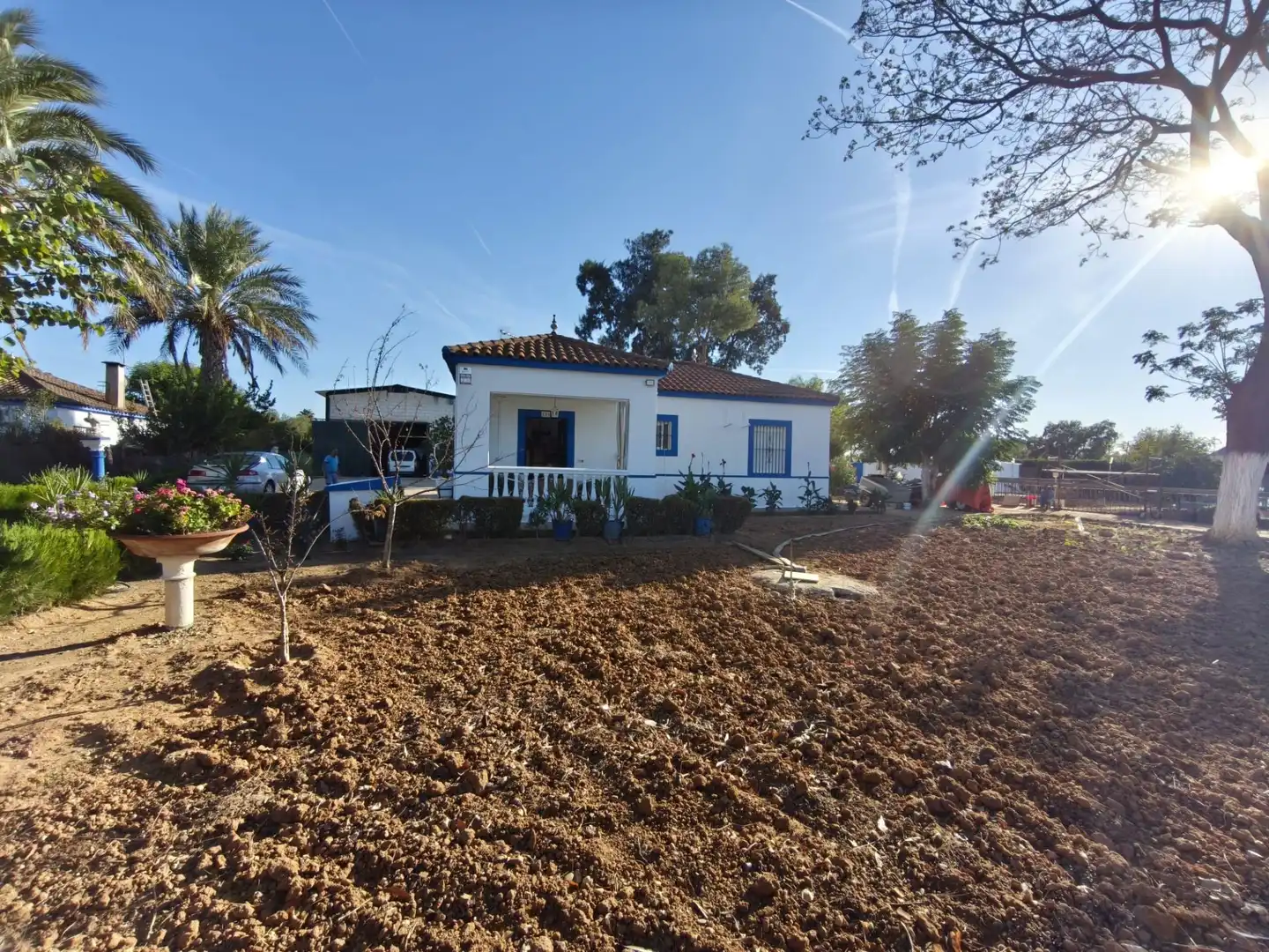 Vista exterior de Terreno en venta en Carmona, Sevilla
