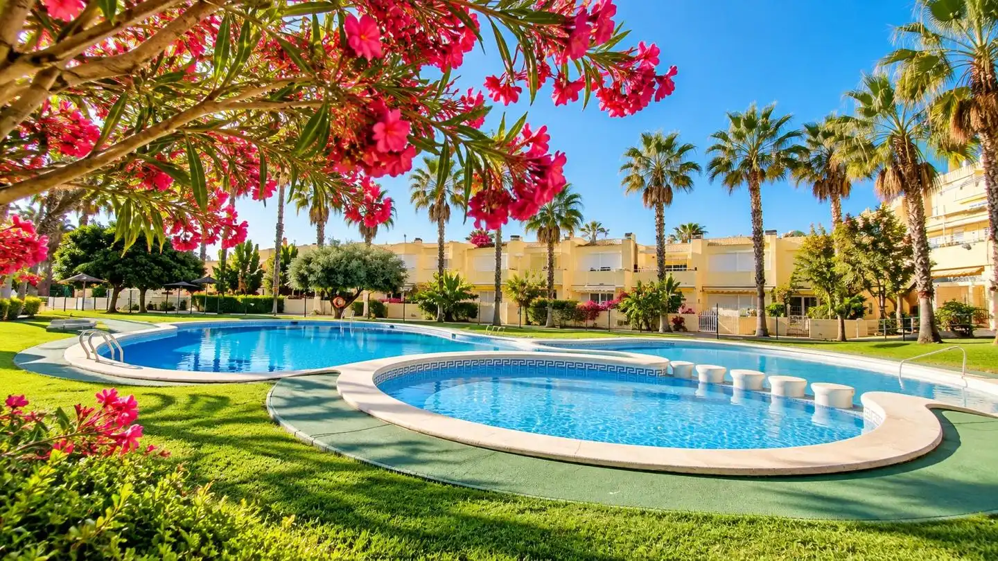 Swimming pool of Flat for sale in San Gabriel - Palmeral - Urbanova