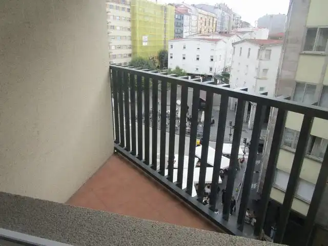 Terrasse von Wohnungen zur Miete in Santiago de Compostela  mit Heizung, Möbliert und Ofen