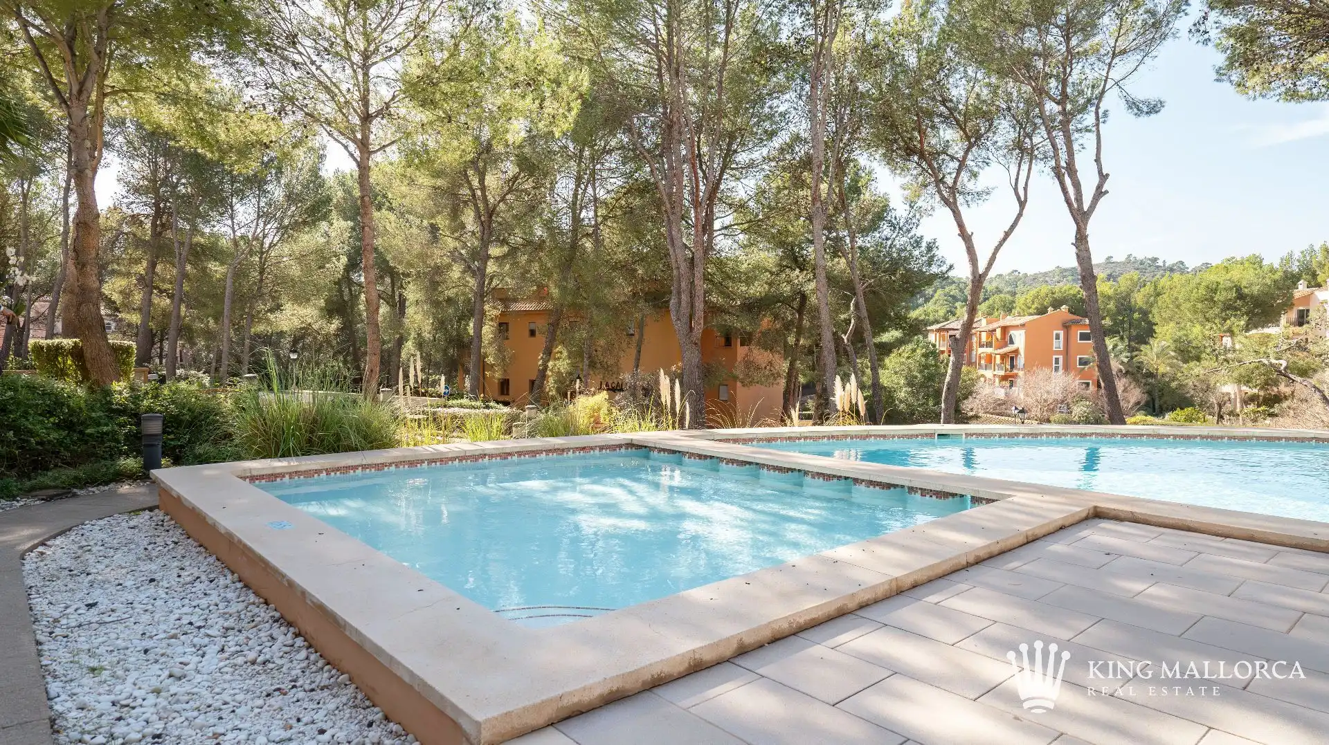 Piscina de Apartamento de alquiler en Calvià con Aire acondicionado, Calefacción y Terraza
