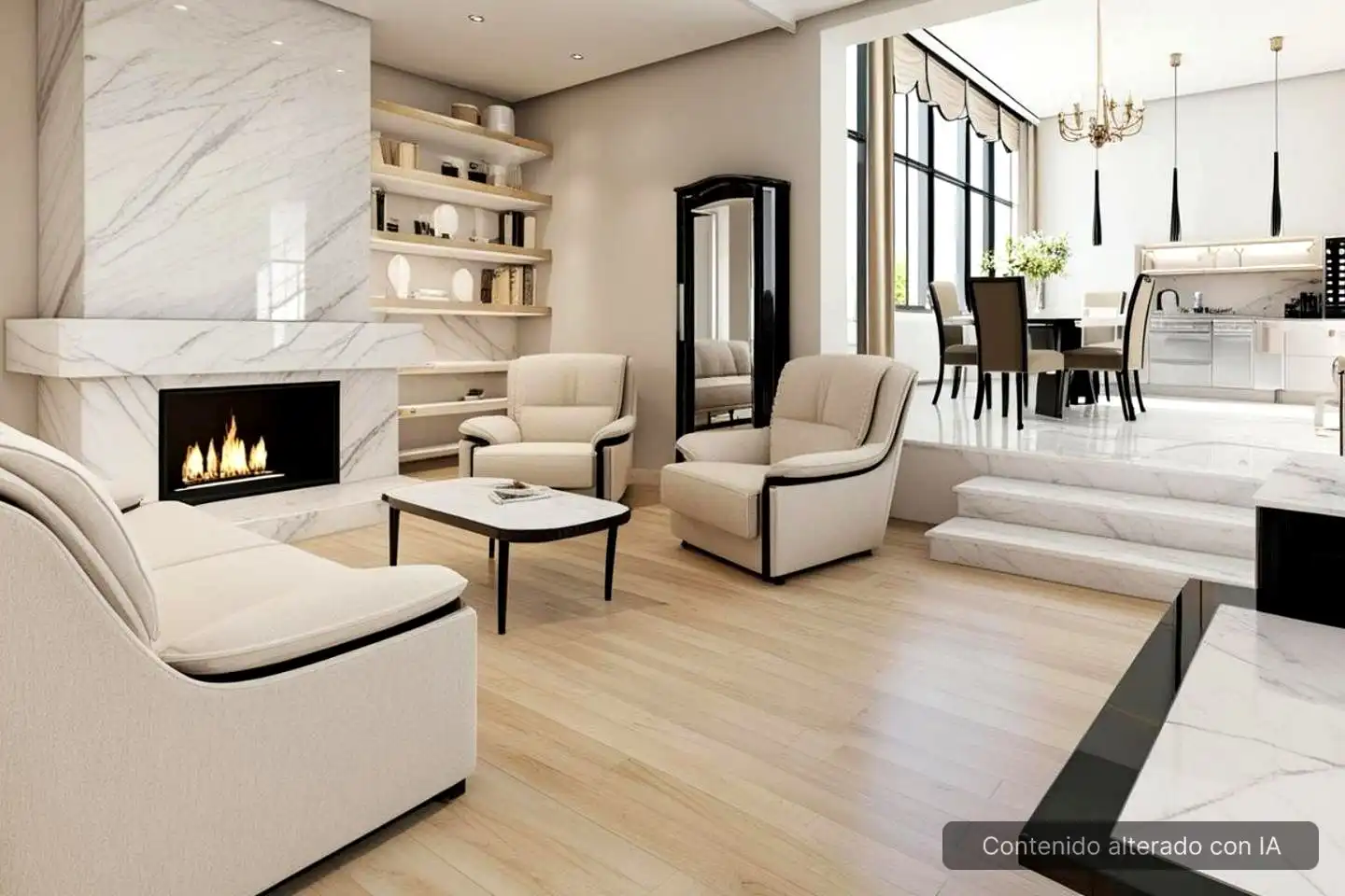 Living room of Houses for sale in Málaga  with Air Conditioner, Private garden and Terrace