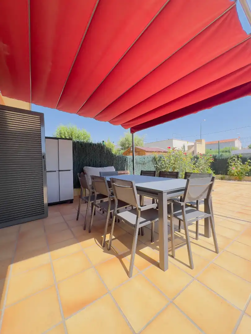 Terraza de Casa adosada en venta en Reus con Aire acondicionado, Calefacción y Jardín privado