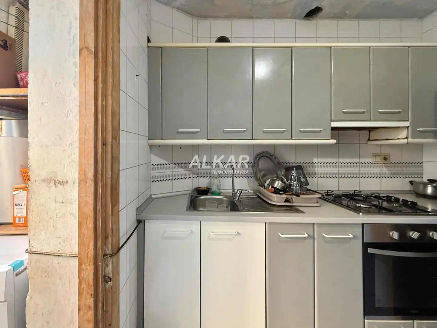 Kitchen of Flat for sale in Tudela  with Parquet flooring