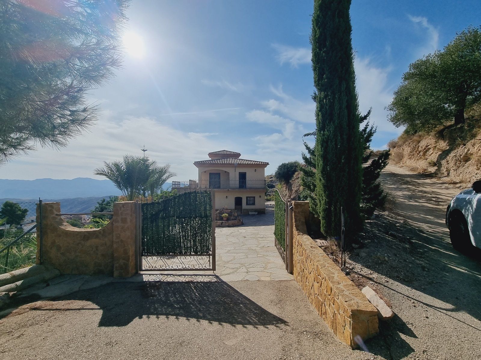 Vista exterior de Casa o xalet en venda en Bédar amb Aire condicionat, Terrassa i Traster