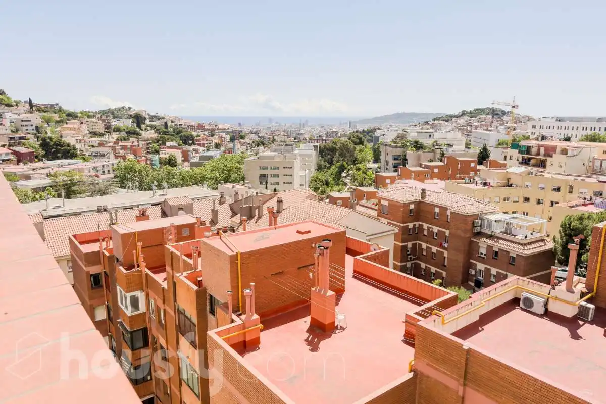 Vista exterior de Planta baja en venta en Barcelona con Aire acondicionado, Calefacción y Amueblado