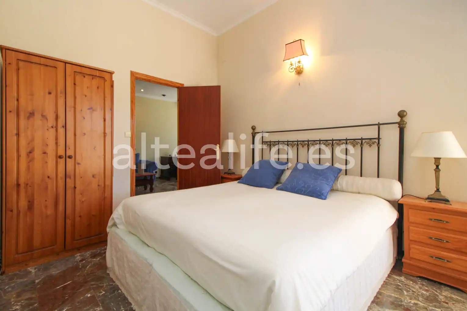 Habitación de Casa o chalet en venta en La Nucia con Aire acondicionado, Jardín privado y Terraza