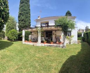 Garden of House or chalet for sale in Marbella  with Air Conditioner, Heating and Furnished