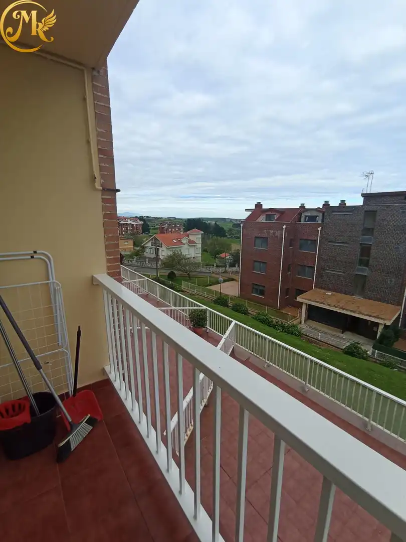 Terrasse von Wohnung zum Verkauf in Suances mit Heizung und Terrasse