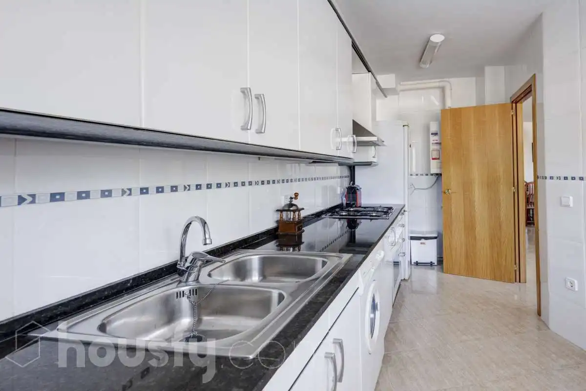 Kitchen of Flat for sale in Malgrat de Mar  with Heating, Storage room and Furnished
