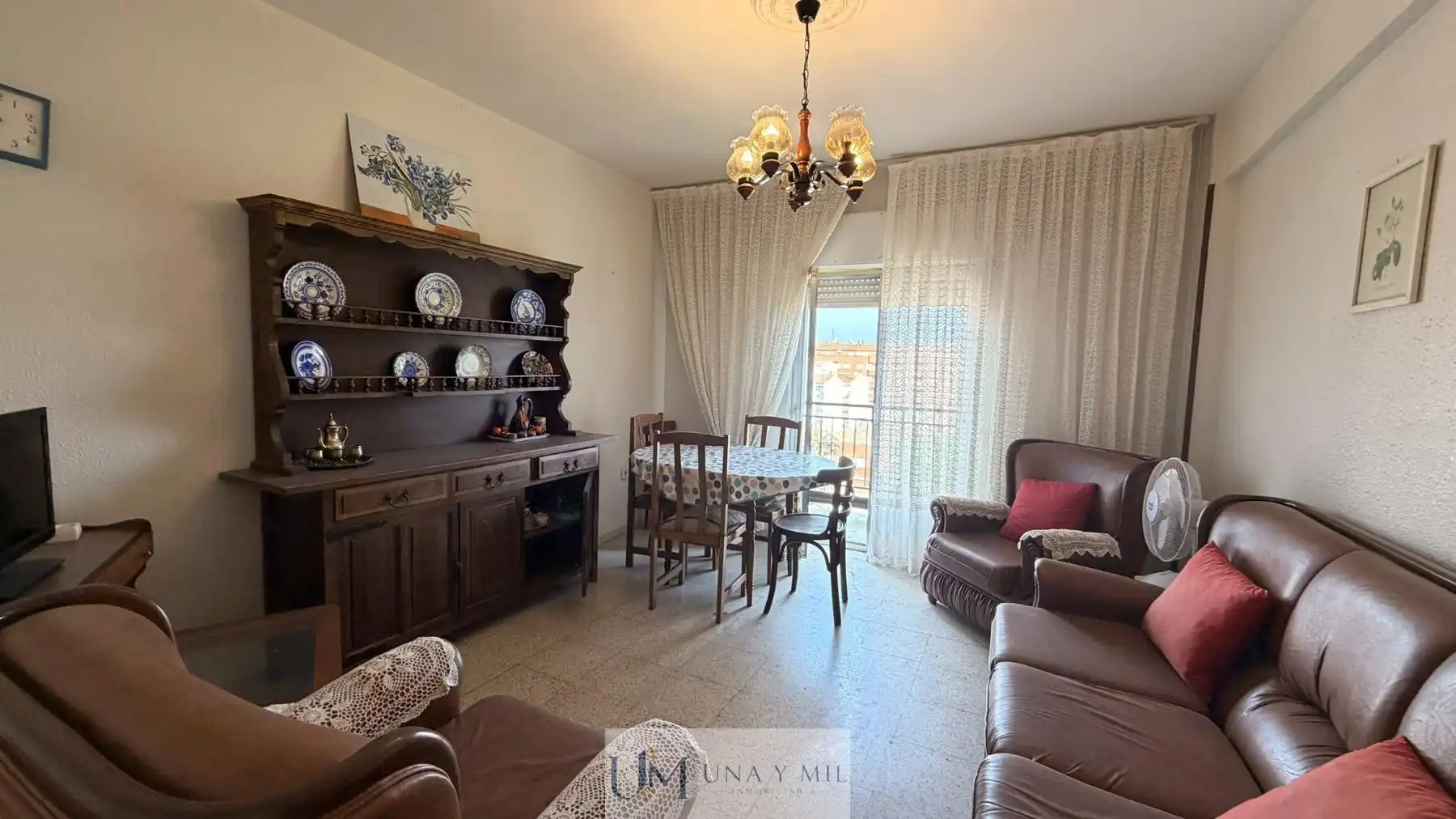 Living room of Flat for sale in Salamanca  with Heating, Terrace and Balcony