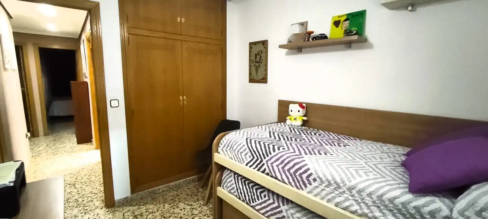 Dormitori de Pis en venda en Alicante / Alacant amb Aire condicionat i Terrassa