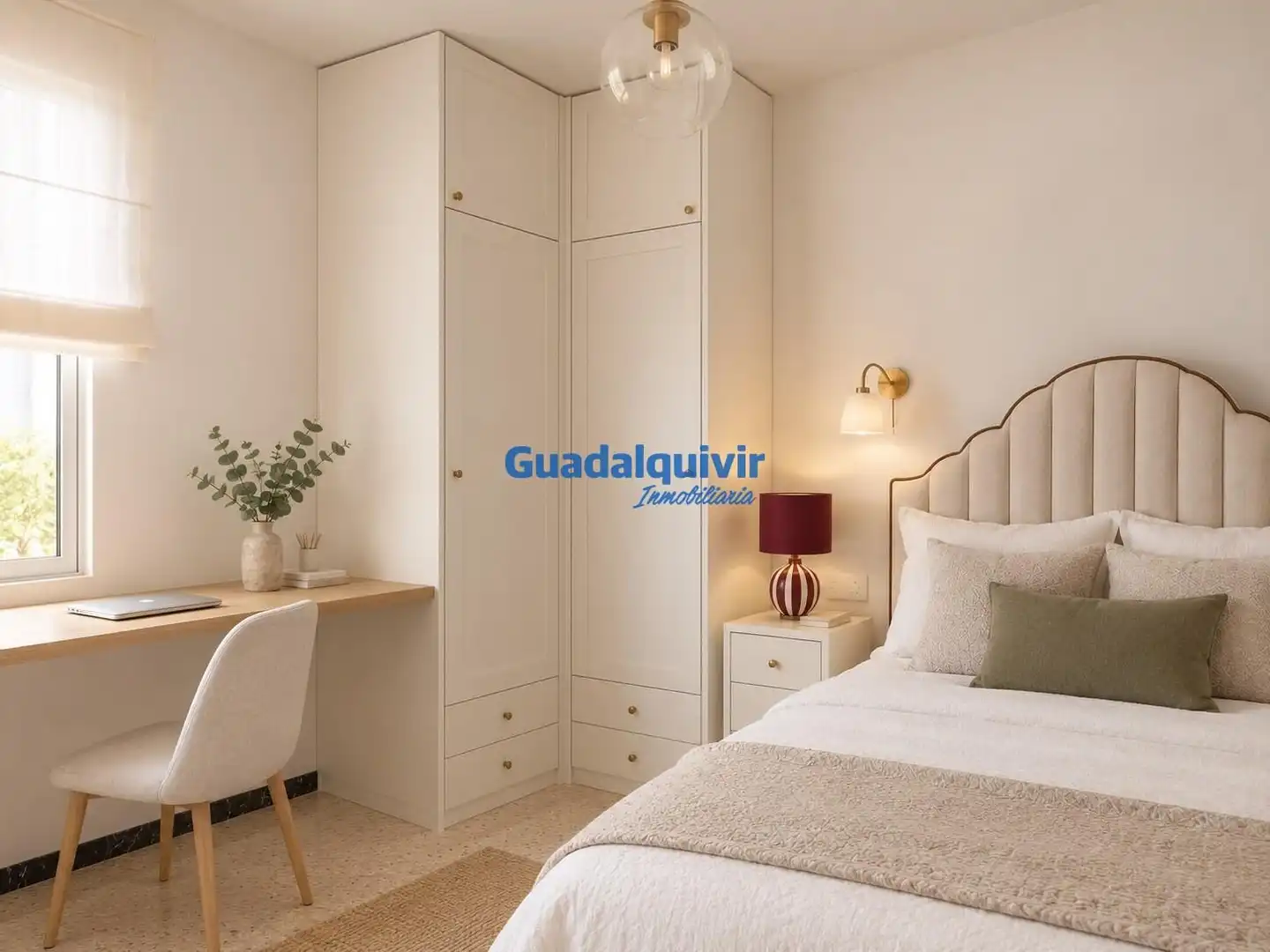 Bedroom of Flat for sale in Nervión
